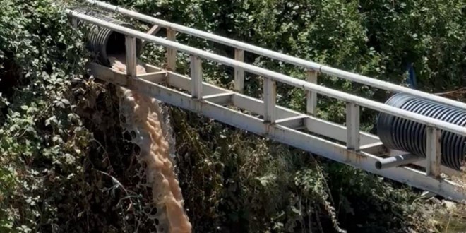 Bolu'da çevreyi kirleten firmaya üçüncü kez ceza kesildi