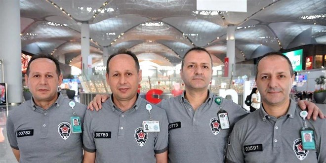 İstanbul Havalimanı'nın ikiz güvenlikleri!