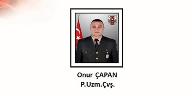 Silah kazası sonucu bir askerimiz şehit oldu