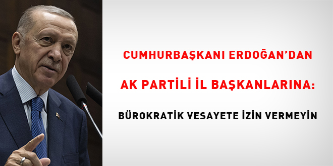 'Bürokratik vesayete izin vermeyin'