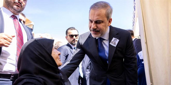 Bakan Fidan, şehit Ezgi Eygi'nin cenaze törenine katıldı