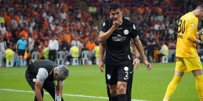 Galatasaray maçında sakatlanmıştı: Alikulov'un yüz kemiğinde kırık