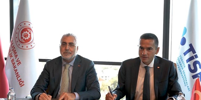 Çalışma ve Sosyal Güvenlik Bakanlığı ile TİSK arasında protokol imzalandı