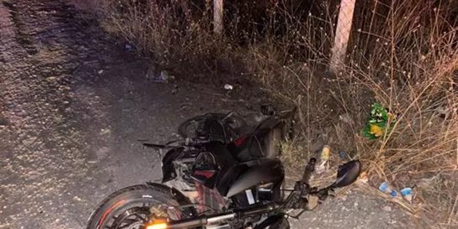Aydın'da otomobille çarpışan motosikletli öldü