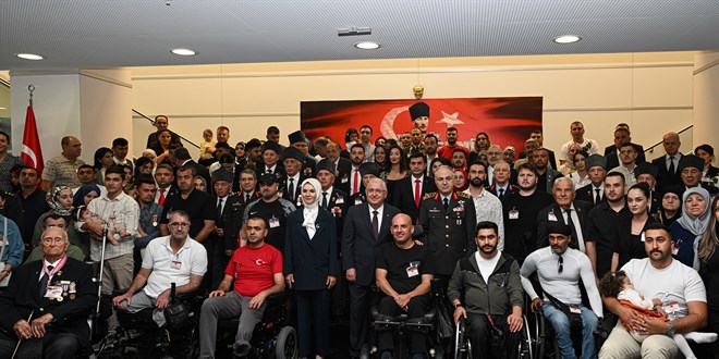 Milli Savunma Bakanlığı'nda 'Gaziler Günü' programı düzenlendi