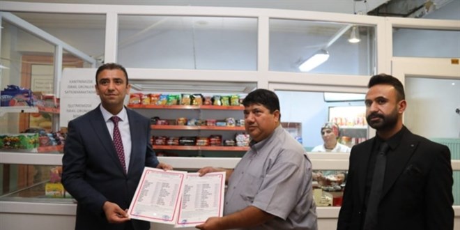 Gaziantep'te okul kantinlerindeki ürünlere indirim yapıldı