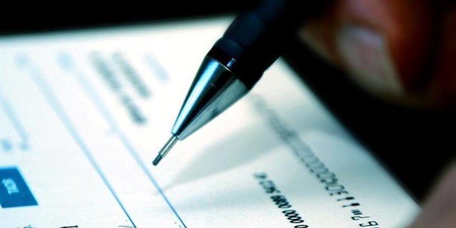 Bankalara ibraz edilen çek tutarı yükselişte