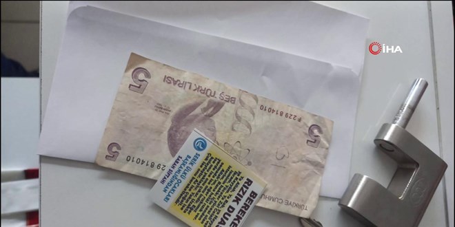 Antalya'da esnaf 'sabah siftahı' zarfıyla şaşırdı