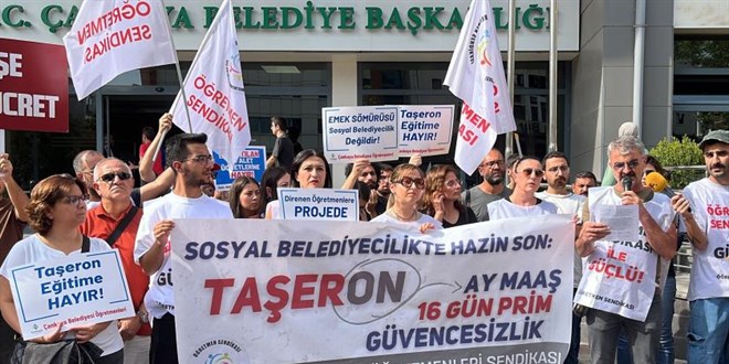 Özel sektör öğretmenlerinden Çankaya Belediyesi'ne 'Taşeron' tepkisi