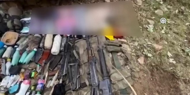 Pençe Yıldırım bölgesinde çok sayıda mühimmat ele geçirildi