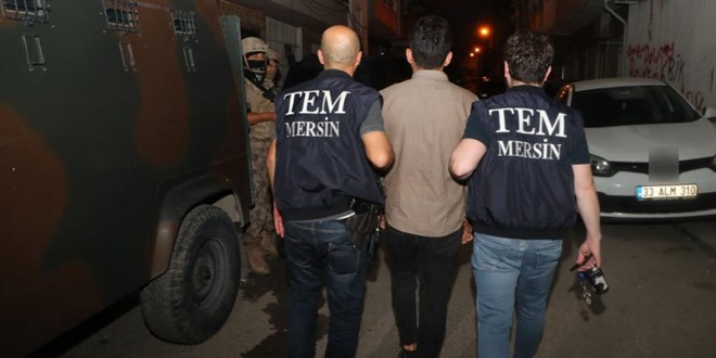 Mersin'de PKK/KCK'ya operasyon: 14 gözaltı