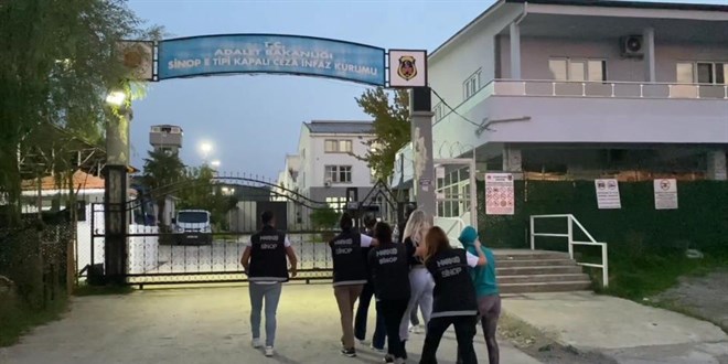 Sinop'ta narko-çelik operasyonu: 6 kişi tutuklandı