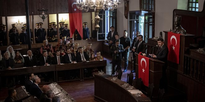 Ankara'nın başkent oluşunun yıl dönümü Birinci Meclis'te kutlandı