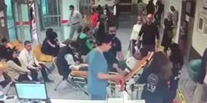 Beyoğlu'nda sedyede geldiği hastaneden hırsızlık yaparak kaçtı