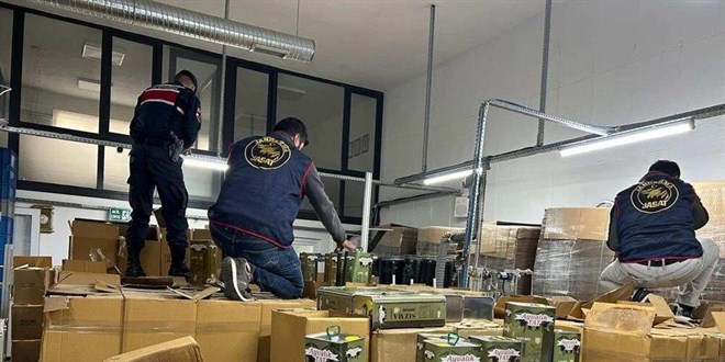 Yalova'da 33 bin litre sahte zeytinyağı ele geçirildi