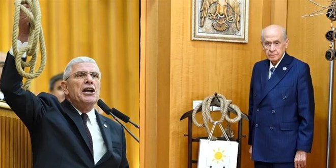 Bahçeli, İYİ Parti'nin ipini makam odasına astı