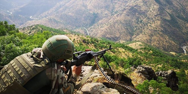 Kırmızı kategoride aranan PKK'lı terörist etkisiz hale getirildi