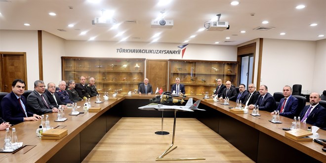 Bakanlar Güler ve Bolat terör saldırısı gerçekleştirilen TUSAŞ'ı ziyaret etti