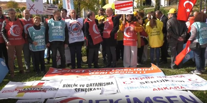 Hekimler, 3 günlük 'iş bırakma eylemi' başlattı