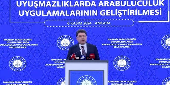 Bakan Tunç: Arabuluculuğa önem vermeye devam edeceğiz