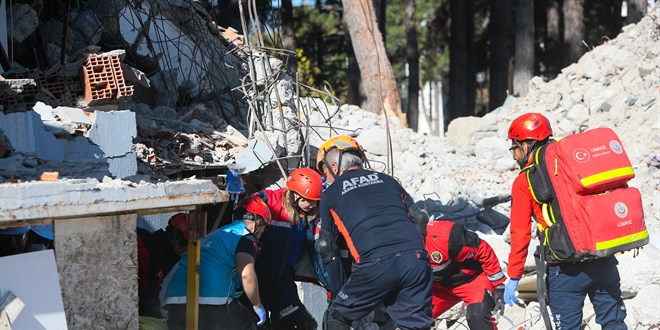 Burdur'da 5,7 büyüklüğünde deprem senaryosuyla tatbikat yapıldı