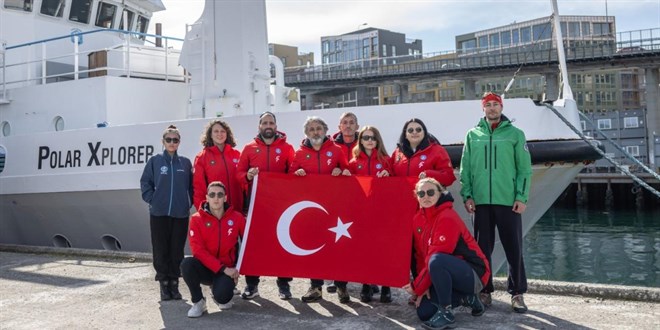 Türk bilim insanlarının kutup bölgesindeki araştırmaları sürüyor