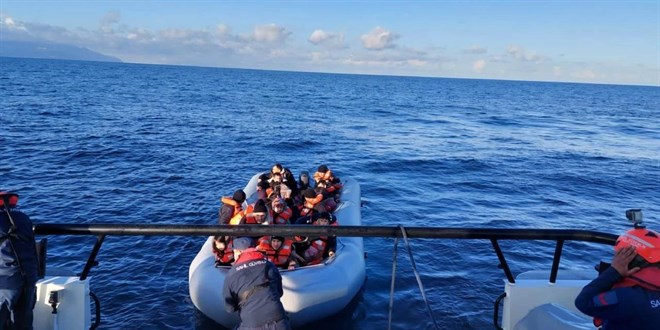 Bodrum'da 33 düzensiz göçmen yakalandı