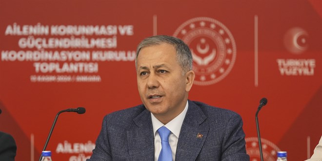 Bakan Yerlikaya: KADES üzerinden 862 bin 207 ihbar alındı