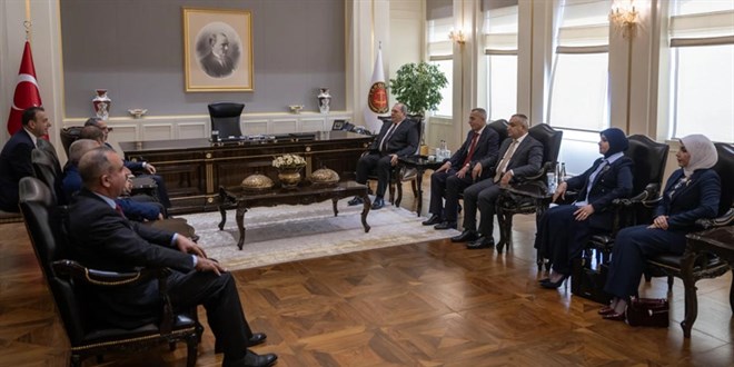 Yargıtay Başkanı Kerkez, Irak Yüksek Yargı Konseyi Başkanı ile görüştü