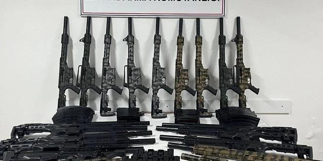 Kocaeli'de ruhsatsız 20 otomatik av tüfeği yakalandı
