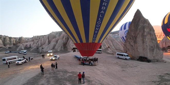 Kapadokya'da tüm zamanların rekoru kırıldı