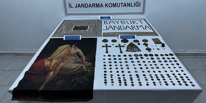 Bayburt'ta Picasso tablosu ele geçirildi: 6 milyon Euro'ya satacaklardı