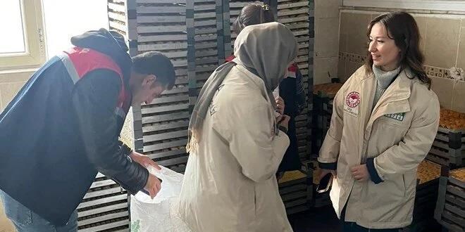 Şanlıurfa'da iki ton bozuk tatlı ve kuru yemiş ele geçirildi