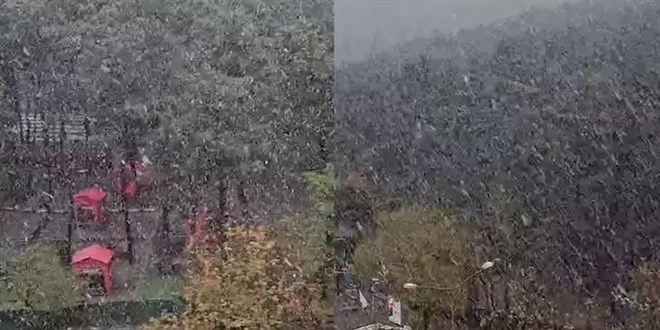İstanbul'da kar yağışı başladı!