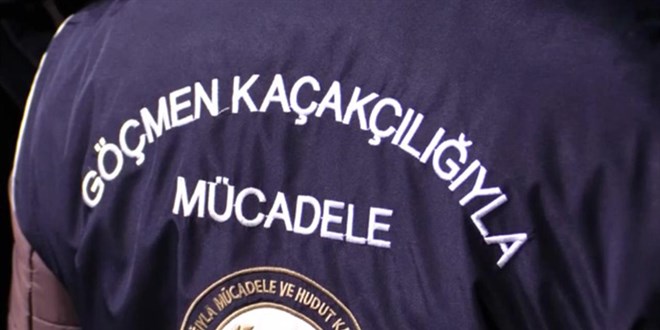 Kalkan-31 operasyonunda bin 298 düzensiz göçmen yakalandı