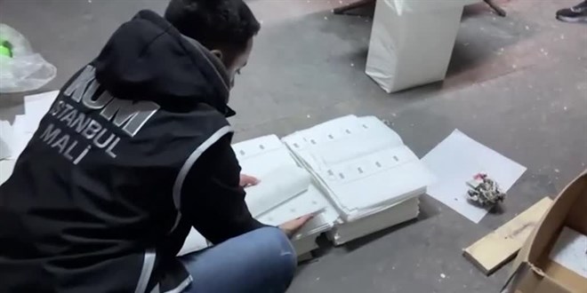 İstanbul'da sahte 3 milyon 600 bin avro ele geçirildi