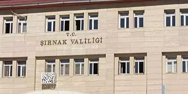Şırnak'ta bazı bölgeler 15 gün süreyle 'geçici özel güvenlik bölgesi' ilan edildi