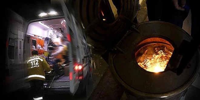Sobadan sızan karbonmonoksit gazından zehirlenen çift hayatını kaybetti