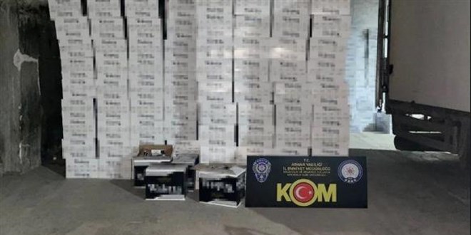 Milyonlarca kaçak makaron ve tonlar tütün ele geçirildi: Piyasa değeri 17 milyon lira