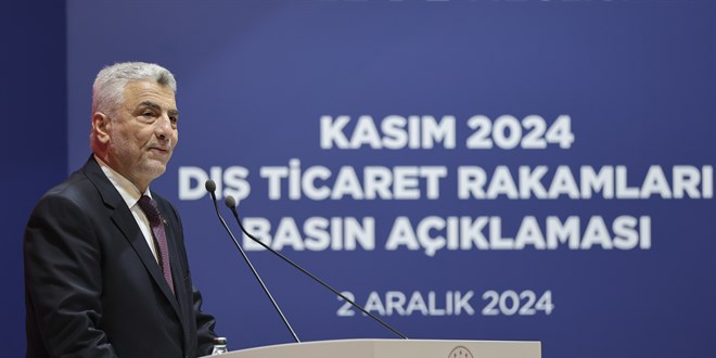 Bakan Bolat: 11 ayda dış ticaret açığımız yüzde 27 azaldı