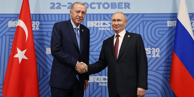 Cumhurbaşkanı Erdoğan, Putin ile görüştü