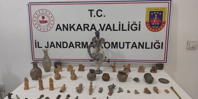 Ankara'da tarihi eser kaçakçılığı operasyonu
