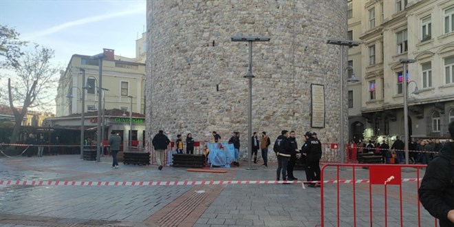 19 Yaşındaki genç Galata Kulesi'nden düşerek hayatını kaybetti