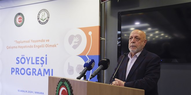 HAK-İŞ Başkanı Arslan: Komisyon daha kapsayıcı bir yapıya kavuşmalı