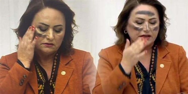 CHP'li vekilden 'kömür karası' protestosu