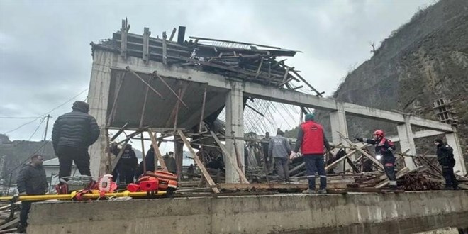 İnşaatta göçük! 3 işçi yaralanırken 1 işçi aranıyor