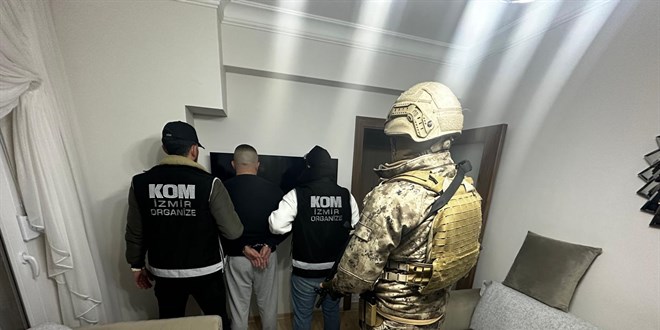 İzmir'de suç örgütü operasyonunda 7 şüpheli tutuklandı