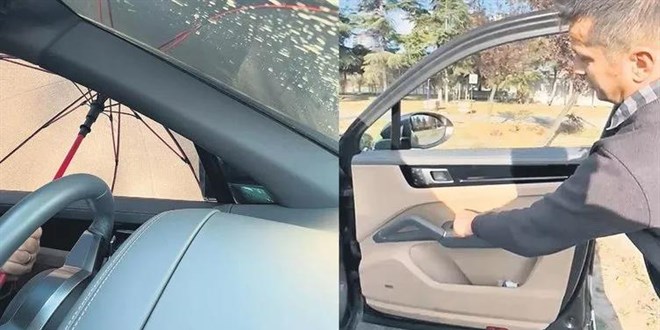 Sıfır kilometre Porsche ayıplı çıktı