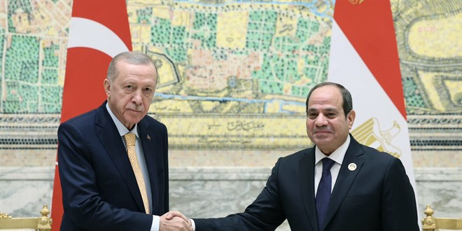 Erdoğan, Mısır Cumhurbaşkanı Sisi ile görüştü
