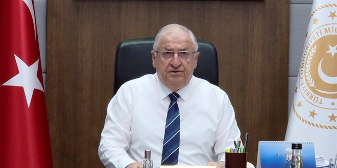Bakan Güler: PKK/YPG'nın bir an önce tasfiye edilmesi önceliğimizdir